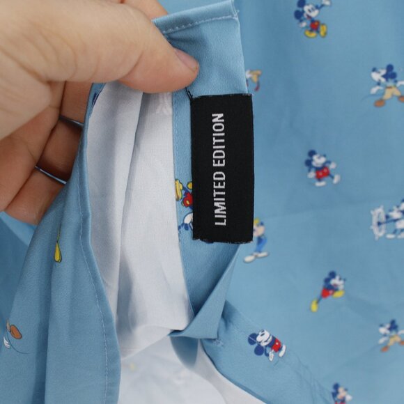 RSVLTS Shirt Mens 2XL Disney Spicy Mickey Mouse limited Short Sleeve Button Down - Picture 6 of 16